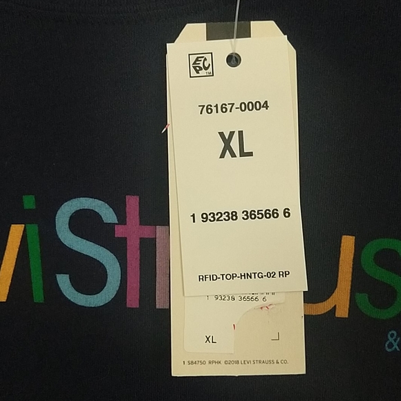 Levi's Graphic Sea Captain Cotton Shirt - Picture 8 of 8